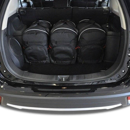 Kjust Reistassenset voor Mitsubishi Outlander 2013-2024 - Set van 5 Tassen met 3 Roltassen en 2 Sporttassen