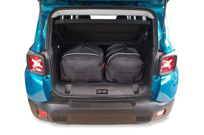Kjust Reistassenset voor Jeep Renegade vanaf 2015 - Set van 2 Tassen met 2 Roltassen