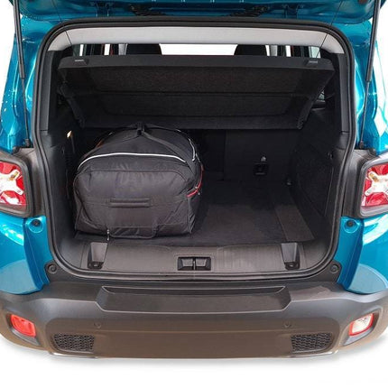 Kjust Reistassenset voor Jeep Renegade vanaf 2015 - Set van 2 Tassen met 2 Roltassen