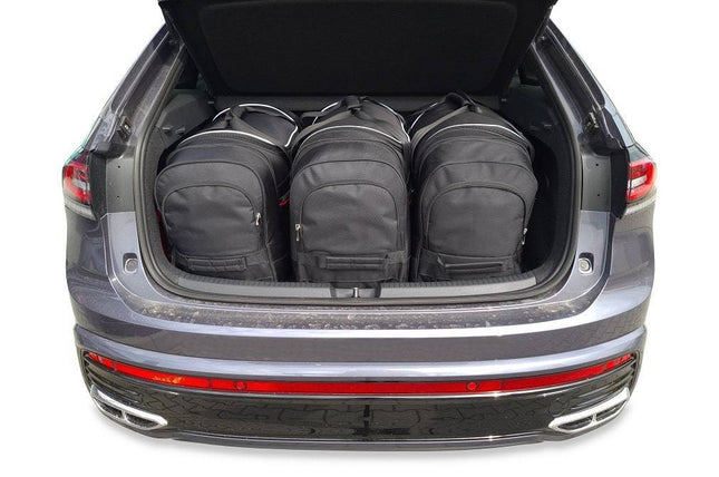Kjust Reistassenset voor Volkswagen Taigo vanaf 2021 - Set van 3 Tassen met 3 Roltassen