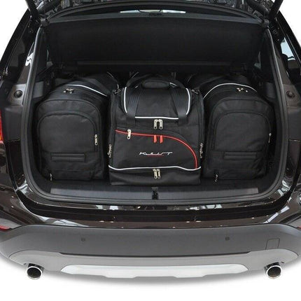 Kjust Reistassenset voor BMW X1 2015-2022 - Set van 4 Tassen met 2 Roltassen en 2 Sporttassen