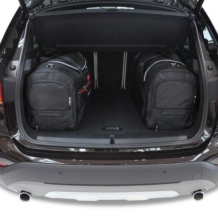 Kjust Reistassenset voor BMW X1 2015-2022 - Set van 4 Tassen met 2 Roltassen en 2 Sporttassen