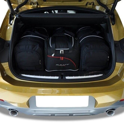 Kjust Reistassenset voor BMW X2 2018-2023 - Set van 4 Tassen met 2 Roltassen en 2 Sporttassen
