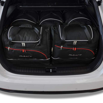 Kjust Reistassenset voor Kia Ceed Sportswagon vanaf 2018 - Set van 5 Tassen met 3 Roltassen en 2 Sporttassen