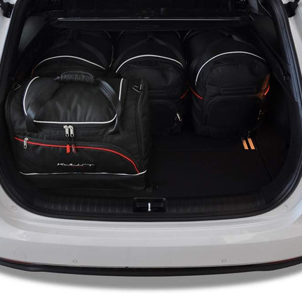 Kjust Reistassenset voor Kia Ceed Sportswagon vanaf 2018 - Set van 5 Tassen met 3 Roltassen en 2 Sporttassen