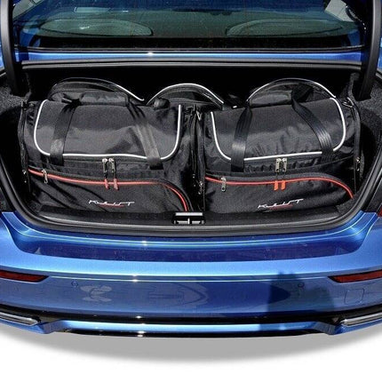 Kjust Reistassenset voor Volvo S60 Sedan 2019-2024 - Set van 5 Tassen met 3 Roltassen en 2 Vliegtuigtassen
