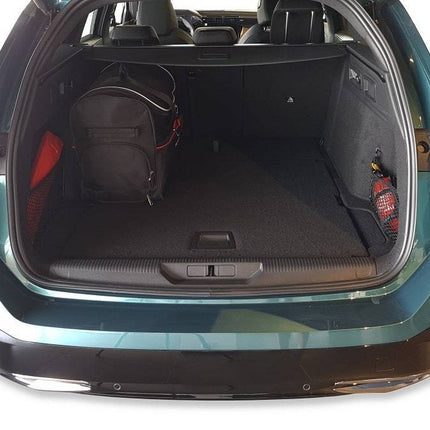 Kjust Reistassenset voor Peugeot 308 SW stationwagen vanaf 2021 - Set van 5 Tassen met 3 Roltassen en 2 Vliegtuigtassen