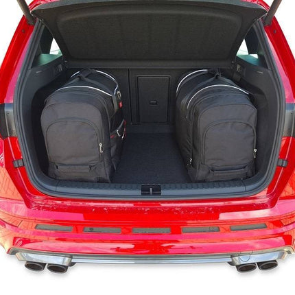 Kjust Reistassenset voor Cupra Ateca vanaf 2018 - Set van 4 Tassen met 2 Roltassen 1 Sporttas en 1 Vliegtuigtas