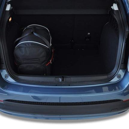 Kjust Reistassenset voor Fiat 500X vanaf 2015 - Set van 3 Tassen met 2 Roltassen en 1 Sporttas