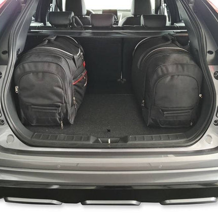 Kjust Reistassenset voor Mitsubishi Eclipse Cross vanaf 2017 - Set van 4 Tassen met 2 Roltassen en 2 Sporttassen