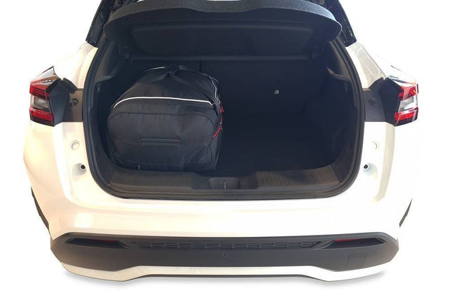 Kjust Reistassenset voor Nissan Juke vanaf 2019 - Set van 2 Tassen met 2 Roltassen