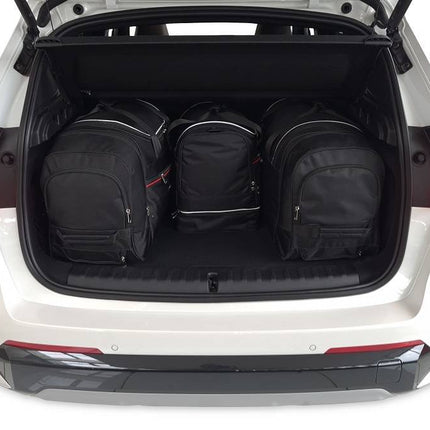 Kjust Reistassenset voor BMW X1 vanaf 2022 - Set van 4 Tassen met 2 Roltassen 1 Sporttas en 1 Vliegtuigtas