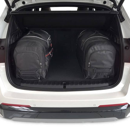 Kjust Reistassenset voor BMW X1 vanaf 2022 - Set van 4 Tassen met 2 Roltassen 1 Sporttas en 1 Vliegtuigtas