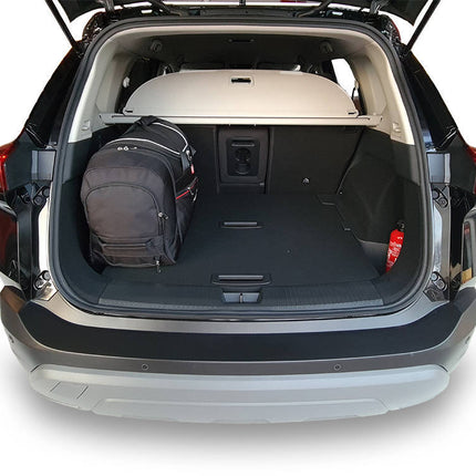 Kjust Reistassenset voor Nissan X-trail vanaf 2022 - Set van 4 Tassen met 3 Roltassen en 1 Vliegtuigtas