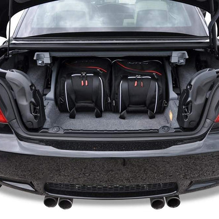 Kjust Reistassenset voor BMW 3 serie cabrio 2007-2010 - Set van 3 Tassen met 2 Sporttassen en 1 Vliegtuigtas