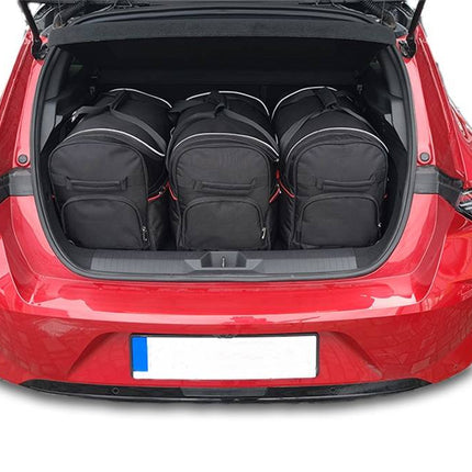 Kjust Reistassenset voor Opel Astra 5-deurs vanaf 2022 - Set van 3 Tassen met 3 Roltassen