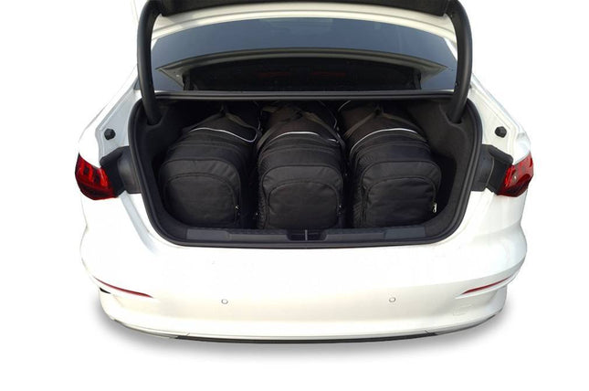 Kjust Reistassenset voor Audi A3 Sedan vanaf 2020 - Set van 3 Tassen met 3 Roltassen