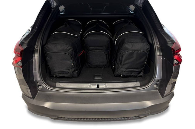 Kjust Reistassenset voor Citroen C5 X vanaf 2022 - Set van 4 Tassen met 3 Roltassen en 1 Vliegtuigtas
