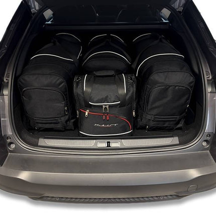 Kjust Reistassenset voor Citroen C5 X vanaf 2022 - Set van 4 Tassen met 3 Roltassen en 1 Vliegtuigtas