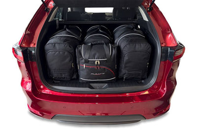 Kjust Reistassenset voor Mazda CX-60 vanaf 2022 - Set van 4 Tassen met 3 Roltassen en 1 Vliegtuigtas