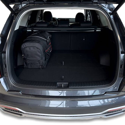 Kjust Reistassenset voor Kia Sorento 2020-2024 - Set van 5 Tassen met 3 Roltassen en 2 Vliegtuigtassen
