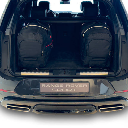 Kjust Reistassenset voor Land Rover Range Rover Sport vanaf 2022 - Set van 3 Tassen met 3 Roltassen