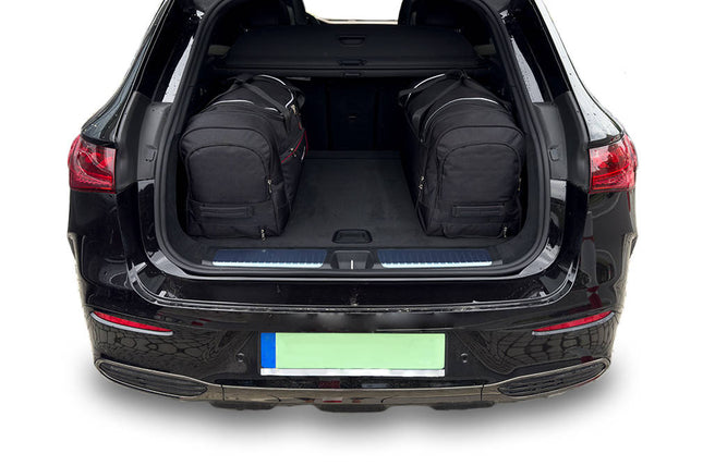 Kjust Reistassenset voor Mercedes Benz EQE SUV vanaf 2022 - Set van 3 Tassen met 3 Roltassen