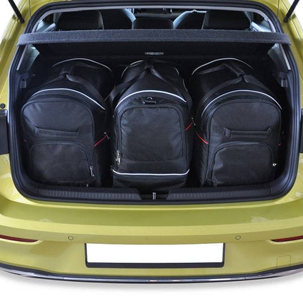 Kjust Reistassenset voor Volkswagen Golf 5-deurs vanaf 2020 - Set van 3 Tassen met 2 Roltassen en 1 Sporttas