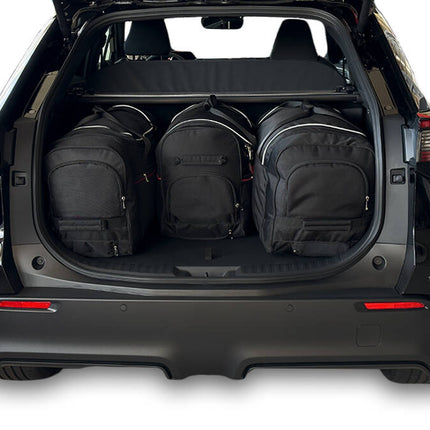 Kjust Reistassenset voor Subaru Solterra vanaf 2022 - Set van 4 Tassen met 3 Roltassen en 1 Vliegtuigtas