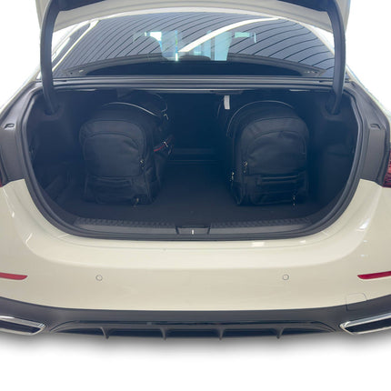 Kjust Reistassenset voor Mercedes Benz E-Klasse Limousine vanaf 2023 - Set van 5 Tassen met 3 Roltassen en 2 Sporttassen