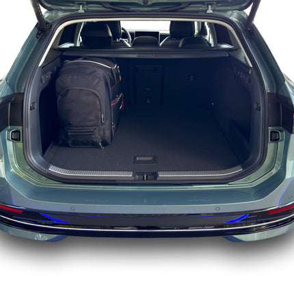 Kjust Reistassenset voor Volkswagen Passat Variant vanaf 2024 - Set van 5 Tassen met 3 Roltassen en 2 Vliegtuigtassen