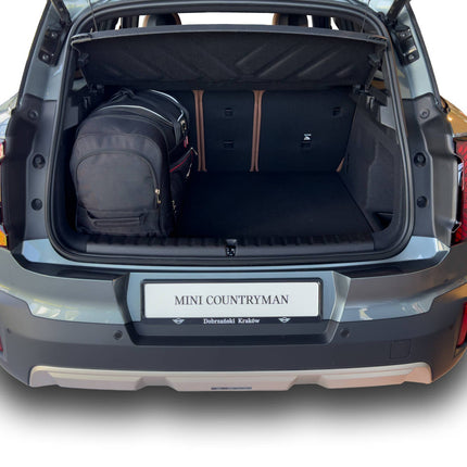 Kjust Reistassenset voor Mini Countryman vanaf 2024 - Set van 4 Tassen met 2 Roltassen en 2 Sporttassen