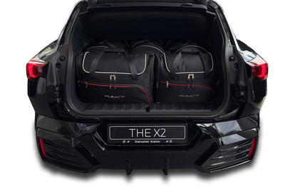 Kjust Reistassenset voor BMW iX2 vanaf 2023 - Set van 5 Tassen met 3 Roltassen en 2 Vliegtuigtassen