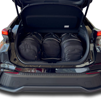 Kjust Reistassenset voor Toyota C-HR 2016-2024 - Set van 4 Tassen met 2 Roltassen en 2 Sporttassen