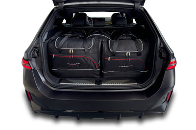Kjust Reistassenset voor BMW i5 Touring vanaf 2023 - Set van 5 Tassen met 3 Roltassen en 2 Sporttassen