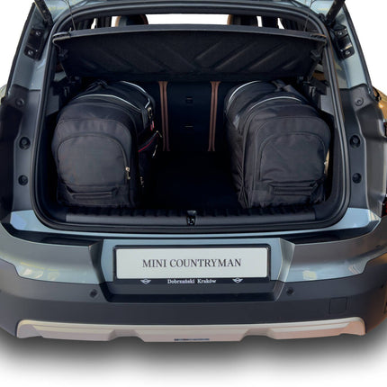 Kjust Reistassenset voor Mini Countryman vanaf 2024 - Set van 3 Tassen met 3 Roltassen
