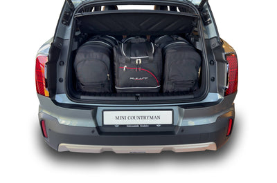 Kjust Reistassenset voor Mini Countryman vanaf 2024 - Set van 4 Tassen met 2 Roltassen en 2 Sporttassen