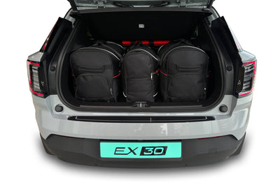 Kjust Reistassenset voor Volvo EX30 vanaf 2023 - Set van 3 Tassen met 2 Roltassen en 1 Vliegtuigtas