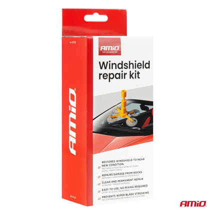 Professionele Windshield Repair Kit - Voorruit Autoruit Sterretjes en Haarscheuren Snelle Reparatie Zonder Demontage - VCTparts.nl