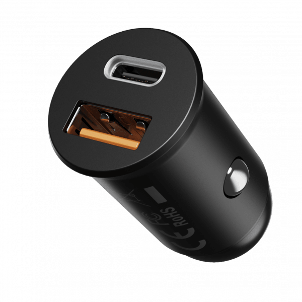 Proove Proove 20W Snelle Auto Oplader USB - A en Type - C – Compacte Aluminium Dubbele Autolader met LED en PD 3.0 Ondersteuning Proove 7
