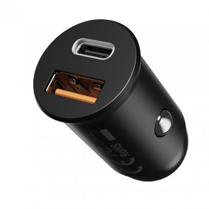 Proove Proove 20W Snelle Auto Oplader USB - A en Type - C – Compacte Aluminium Dubbele Autolader met LED en PD 3.0 Ondersteuning Proove 1