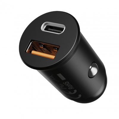 Proove Tiny Power 20W Auto -Ladegerät (Typ -c + USB) - kompakte und leistungsstarke Ladung