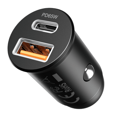 Proove Tiny Power Pro 65W Auto -Ladegerät (Typ -c + USB) - kompakte und leistungsstarke Lade