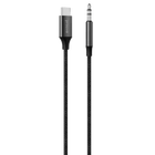Proove AUX Kabel SoundTrack TypeC naar 3.5mm AUX (1m) Zwart voor Smartphones en Audioapparaten - VCTparts.nl