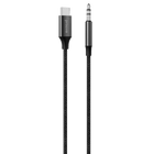 Proove AUX Kabel SoundTrack Type-C naar 3.5mm AUX (1m) Zwart - VCTparts.nl