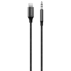 Proove Kabel SoundTrack Lightning naar 3.5mm AUX (1m) Zwart - VCTparts.nl