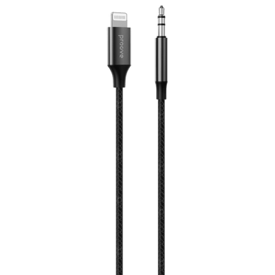 Proove -Kabel -Soundtrack -Blitz auf 3,5 mm Aux (1 m) schwarz