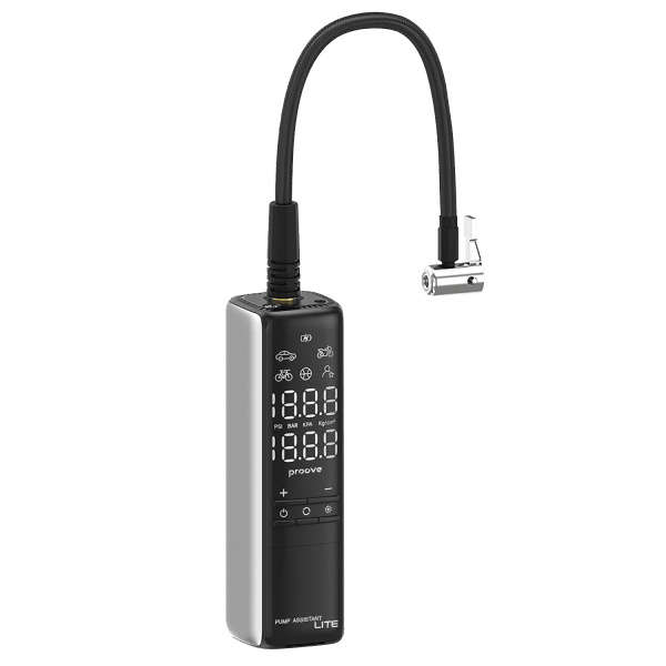 Proove Proove Pump Assistant Lite Draagbare 12V Pomp – 120W Vermogen – 3m Kabel – Compact en Lichtgewicht – Grijs Proove 8