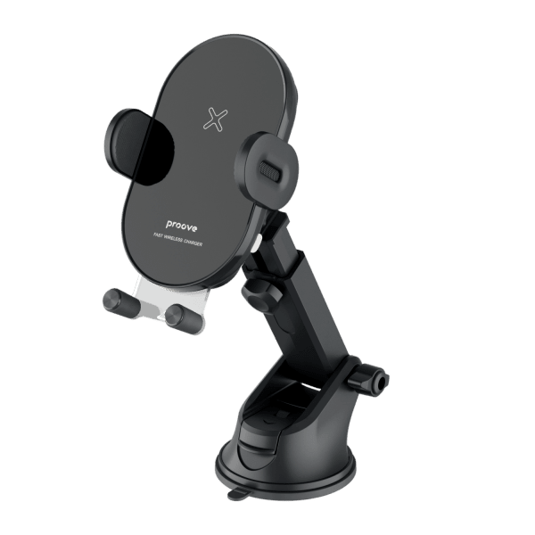 Proove Rounded Energy 15W Draadloze Telefoonhouder Auto Ventilatierooster en Dashboard – Eenvoudige en Efficiënte Oplossing - VCTparts.nl