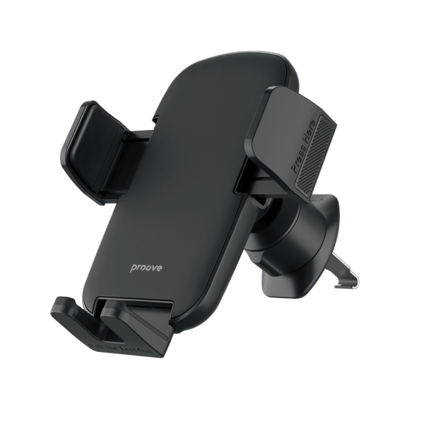 Proove Proove Telefoonhouder Perfect Pro voor Auto Ventilatierooster Klem Zwart voor Smartphones 4.7 - 6.9 Inch Proove 6